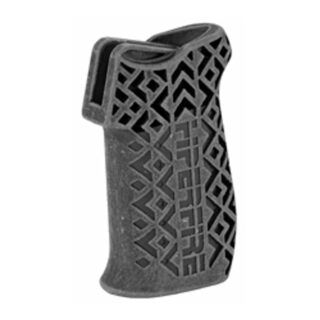 Hiperfire Hipergrip T, Texture Pistol Grip, Black, Grip Screw And Washer AR-15/AR-10, Ambi Safety/Selector Ready