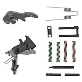 Hiperfire Hipertouch Eclipse Trigger Assembly AR-15/AR-10, Virtually No Take-up, Adjust Pull Weights Of 2.5 And 3.5 Lbs, Black