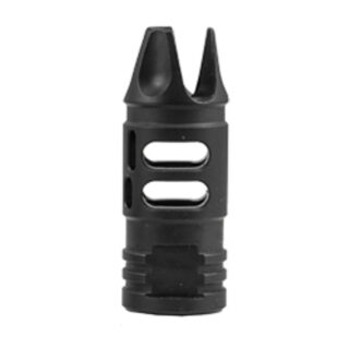 Mission First Tactical E-Volv AR-15 Muzzle Device 3 Prong Ported, Black