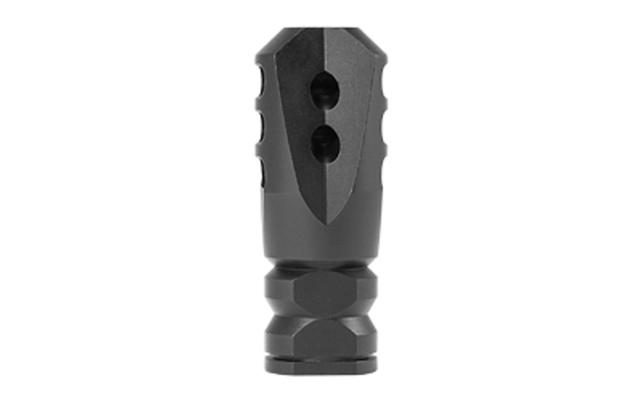Mission First Tactical E-Volv AR-15 Muzzle Device 3 Port Comp, Black - Image 2