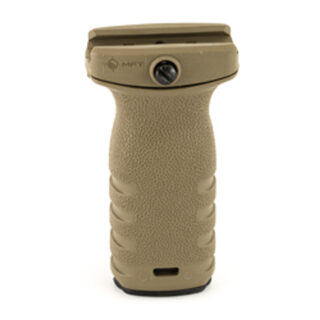 Mission First Tactical React Short Vertical Grip Scorched Dark Earth