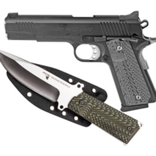 Magnum Research 1911G 10mm, 5" Barrel, Steel, Black, G10 Grips, Fixed Sights, 8rd
