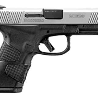 Mossberg MC-2 Compact 9mm, 4" Barrel, Stainless Steel Slide, Two-Tone, Non-Manual Safety, 3 Dot Sights, Flat Profile Trigger, 13rd and 15rd Mags