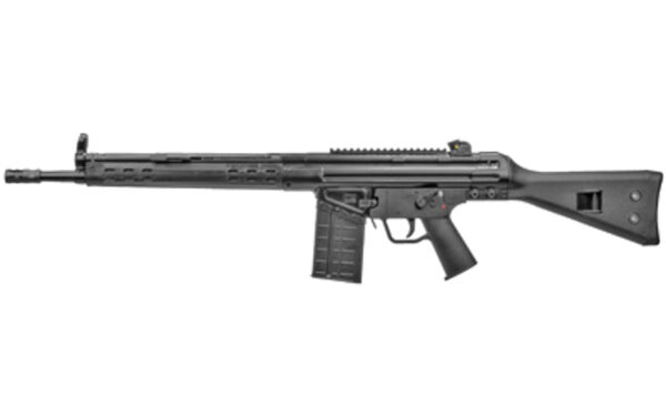 PTR PTR-91 A3SK 308 Win, 16" Tapered Barrel, Black, Fixed Stock, Slim Handguard, Scope Mount, 5/8x24 Flash Hider, Paddle Release, 20rd