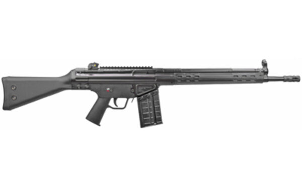 PTR PTR-91 A3SK 308 Win, 16" Tapered Barrel, Black, Fixed Stock, Slim Handguard, Scope Mount, 5/8x24 Flash Hider, Paddle Release, 20rd - Image 2