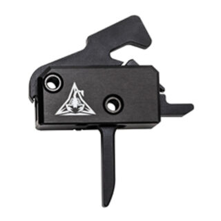 Rise Armament Super Sporting Trigger AR-Platform, Black Hardcoat Anodized, Single-Stage Flat, 3.50 lbs