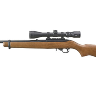 Ruger 10/22 Viridian EON 3-9x40 Scope Combo 22LR, Blued, Wood