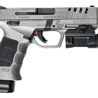 SAR X-9 Striker Fired Pistol, 9mm, 4.4" Barrel, Polymer Frame, Cerakote Platinum Finish, 1-17 Round, 1-19 Round