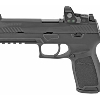 Sig P320 Full Size RXP 9mm, 4.7" Barrel, Black, Fixed Sights, 2 Mags, Romeo1 Pro Reflex, 17rd