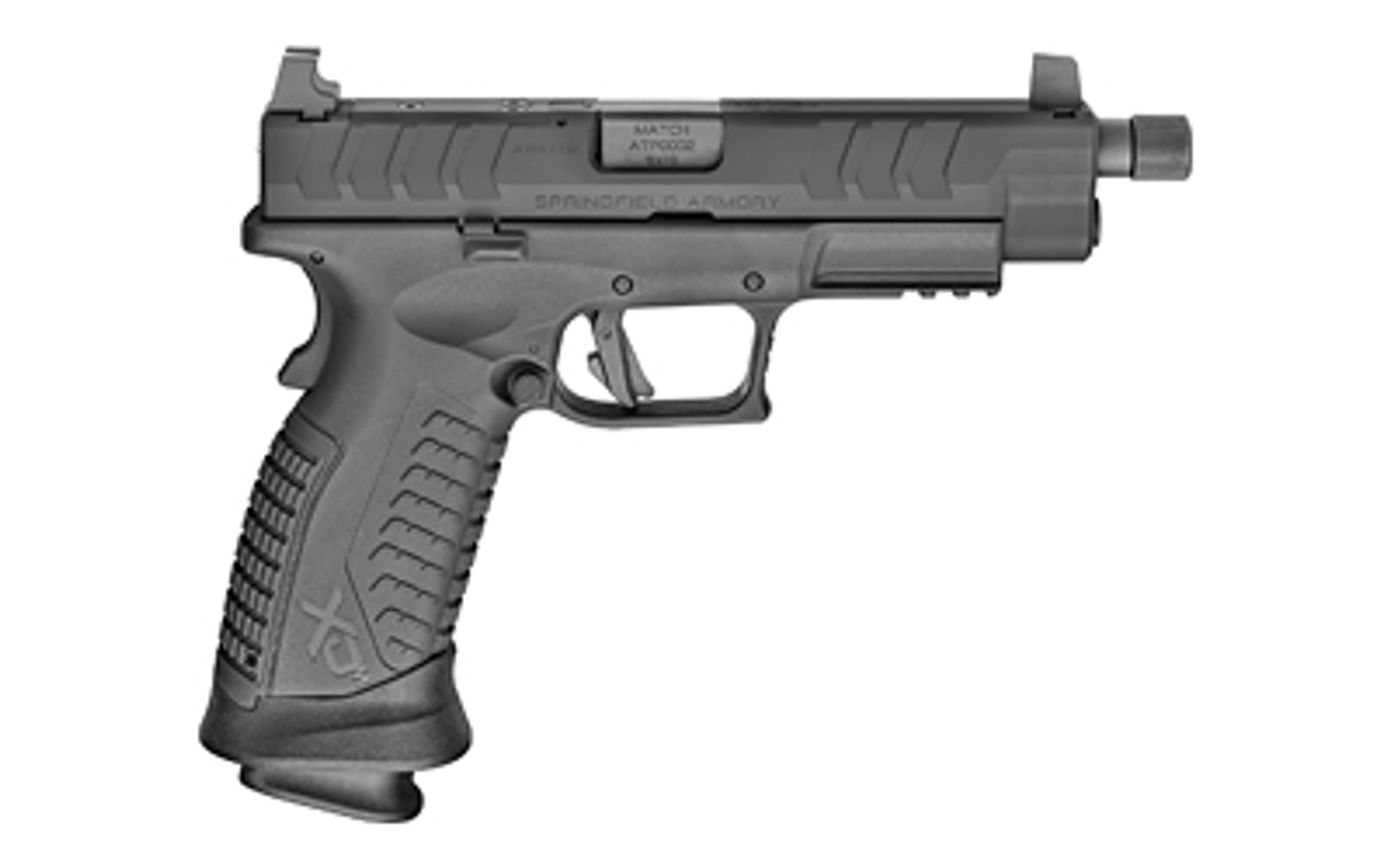 Springfield XDM Elite OSP 9mm, 4.5" Threaded Barrel, Suppressor Sights, Black, 2x 22rd - Image 2