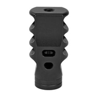 Ultradyne Pegasus Compensator Muzzle Brake with Timing Nut AR-10 6.5, 5/8"-24 Thread, 1.360 Outside Diameter, Steel Nitride Finish