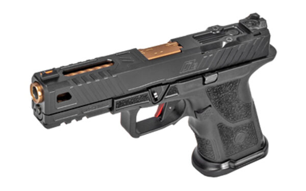 ZEV Tech O.Z-9 Compact, Covert 9mm, 4.5" Bronze Barrel, Steel Frame, Polymer Grip, Black, 15rd - Image 3