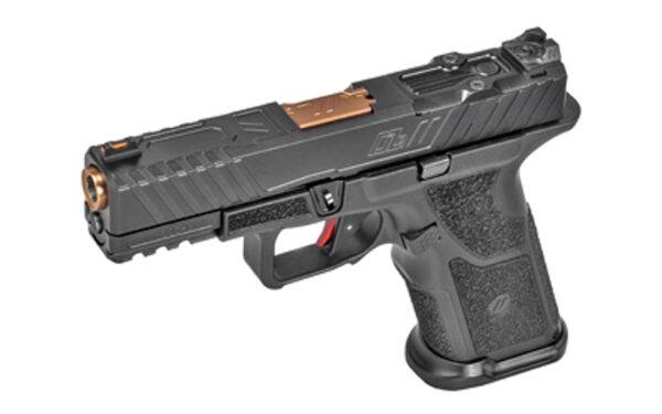 ZEV Tech O.Z-9 Compact, X 9mm, 4" Bronze Barrel, Steel Frame, Polymer X Grip, Black, 17rd - Image 3