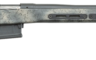 Bergara Premier Ridgeback 28 Nosler, 26" Threaded Barrel, Woodland Camo, Grayboe Adjustable Cheek Stock, 5rd