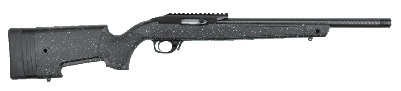 Bergara BXR 22 LR, 16.5" Barrel, Black Cerakote, Gray, 10rd