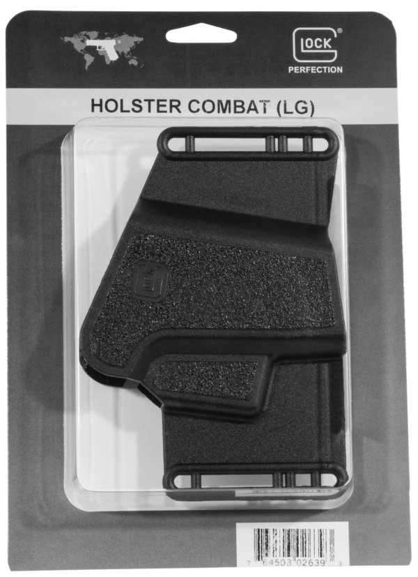 Glock Sport/Combat Outside Waistband, Black Polymer Belt, For Glock Ambidextrous