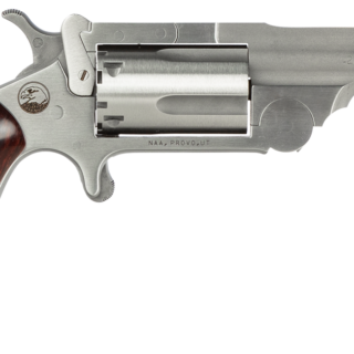 NAA Ranger II 22 Mag 2.50" Barrel 5rd Stainless Rosewood Boot Grip