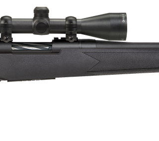 Mossberg Patriot Youth 350 Legend, 22" Barrel, 3-9x40mm Scope, Black, Fixed Adj LOP Stock, Blued, Youth/Compact Hand, 4rd