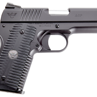 Wilson Combat ACP Compact 9mm, 4in Bbl,, , Black Armor Tuff Finish, 8 rd