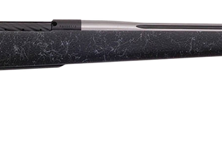 Weatherby Mark V Accumark 300 Weatherby Mag with , 26" Barrel, Graphite Black Metal Finish & Gray Webbed Black Fixed, Monte Carlo Stock, 3rd