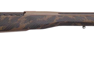 Weatherby Mark V Accumark Elite 6.5 Weatherby RPM, 26" Barrel, Black Brown Sponge Finish, Carbon Fiber Stock, 4rd
