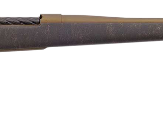 Weatherby Mark V Weathermark 6.5 Weatherby RPM 24" Burnt Bronze Cerakote Burnt Bronze Webbed Matte Gel Coated Black Fixed Monte Carlo Stock Right Hand (Full Size) 4+1Rd