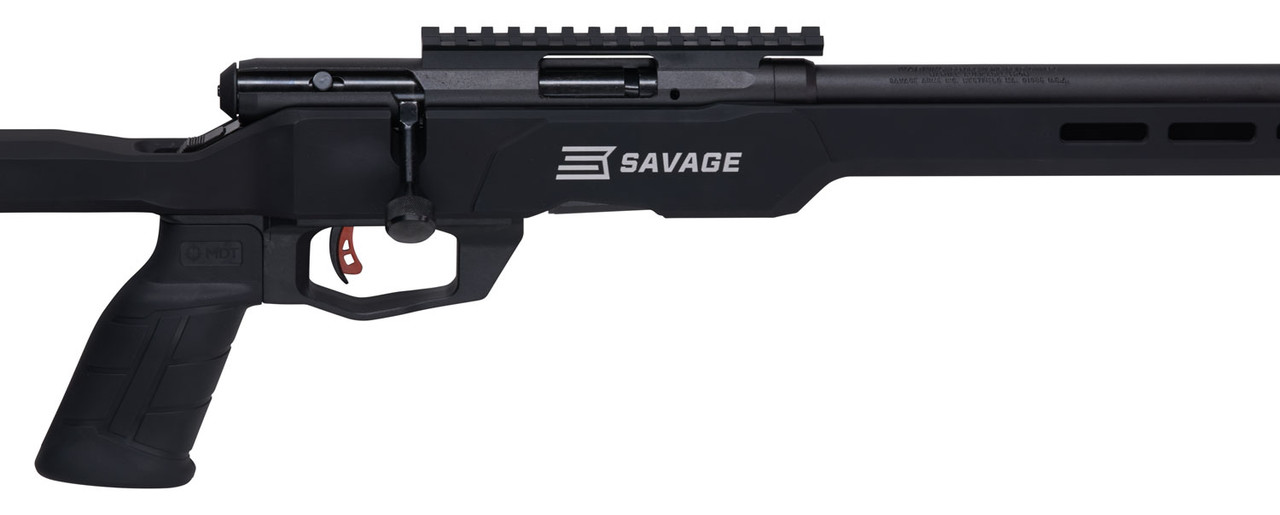 Savage B17 Precision 17HMR, 18" Heavy Barrel, Black, MDT Custom Chassis, 10Rd - Image 5