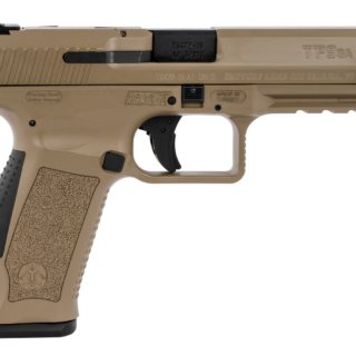 Canik TP9SA MOD 2 9mm, 4.46" Match Barrel, Flat Dark Earth, 2x18rd Mags