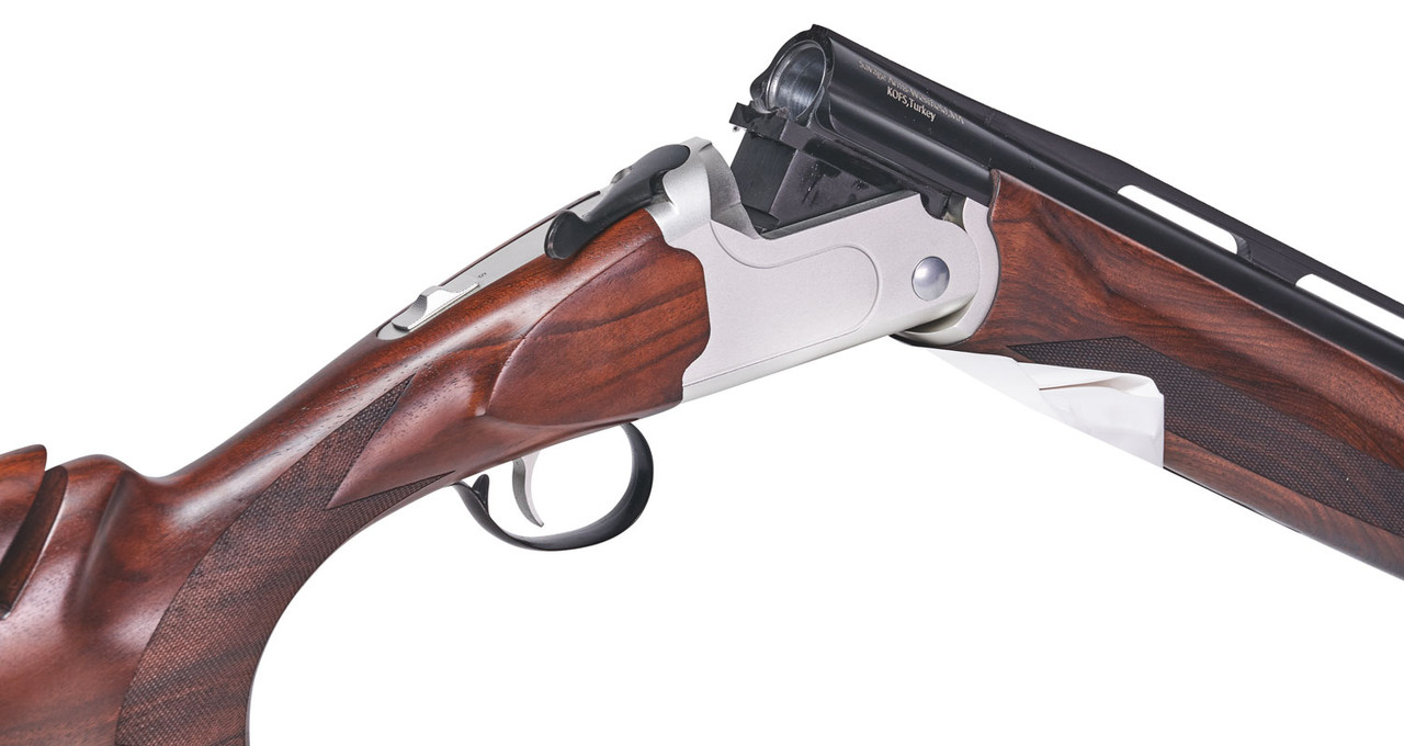 Stevens 555 Trap, 12 Ga, 30" Barrel, Semi-Gloss Turkish Walnut, Adjustable Comb, 1rd - Image 5