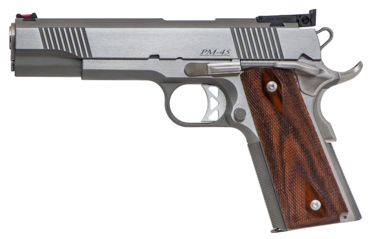 Dan Wesson Pointman Nine 9mm, 5", Cocobolo Grips, 9rd - Image 2