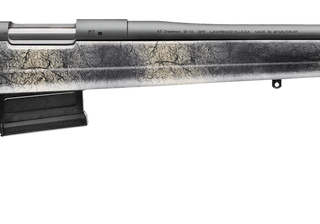 Bergara Rifles B-14 Terrain Wilderness 7mm Remington, 24" Matte Blued Rec/Barrel Woodland Camo Molded, Mini-Chassis Stock, 5rd