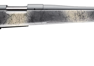 Bergara Rifles B-14 Wilderness Hunter 7mm Remington Mag, 24" Barrel, Sniper Gray Cerakote Metal Finish & SoftTouch Woodland Camo, 3rd