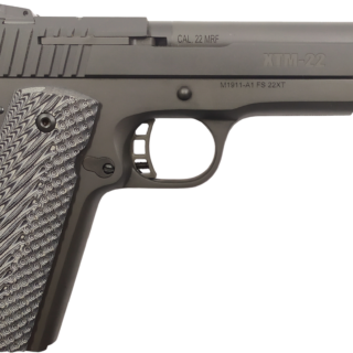 Rock Island XT 22 Mag/WMR Target Full Size, 5" Barrel, Alloy, Black, G10 Grips, Adj Rear Sight, 14rd, 1 Magazine