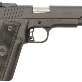 Rock Island TCM Standard FS 22TCM 1911, Full Size, 22TCM, 5" Barrel, Fiber Optic Front/Adj Rear Sight, 17Rd Mag