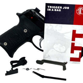Langdon Tactical Trigger Job In A Bag Beretta 92, 96, M9 not A1 Black Single/Double Curved Elite Hammer