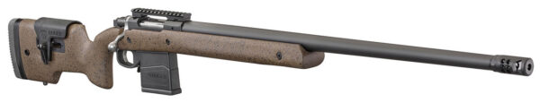 Ruger Hawkeye Long Range Target 308 Win, 26" Heavy Target Barrel, 5/8X24 Threads, Matte Black, Speckled Target Stock, 20 MOA Base, AI Style Mag, 10rd - Image 2