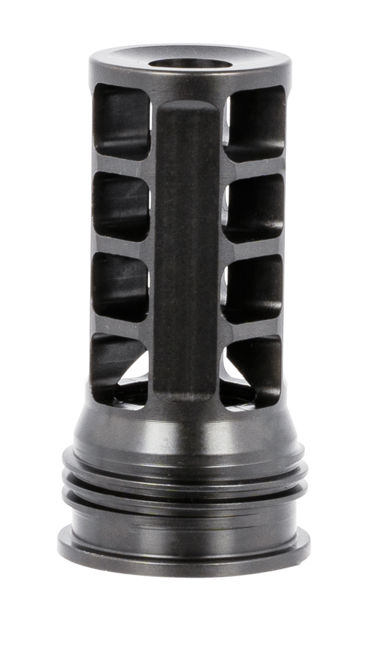 OSS QD 338 Muzzle Brake, 3/4"-24 tpi Black