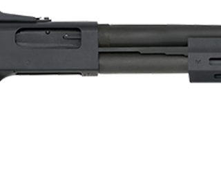 Mossberg, 590A1, Security Mil-Spec, Pump Action, 12 Gauge, 3" Chamber, 20" Heavy Wall Barrel, Parkerized Black, 6 Position Adjustable Stock with M-Lok Forend and Adjustable Pistol Grip, 9Rd, Ghost Ring Sight