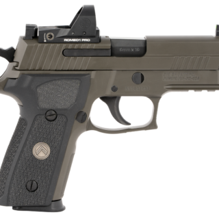Sig P229 Legion RXP, DA/SA, Compact, 9mm, 3.9" Barrel, Alloy Frame, Legion Gray Finish, G10 Grips, Night Sights, Romeo1 Pro Reflex Optic, 10Rd, 3 Magazines