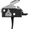Rise Armament RA-434 High Performance Trigger, Single-Stage, Flat Trigger, 3.5 lbs Draw Weight, Black