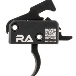 Rise Armament LE145 Tactical AR-Platform Black Hardcoat Anodized Single-Stage Curved 4.50 lbs Right