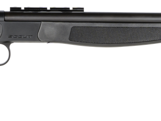 CVA Scout, Single Shot, .35 Whelen, 25" Fluted Barrel, Black, Ambidextrous, Scope Rail, 1rd