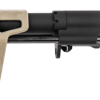 SB Tactical PDW Stabilizing Brace, Black and, Flat Dark Earth, AR15, Standard BCG and Buffer