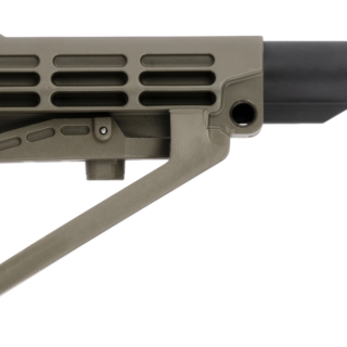 SB Tactical SBA4 AR Stock, Carbon Extension 5-Position, Olive Drab Green