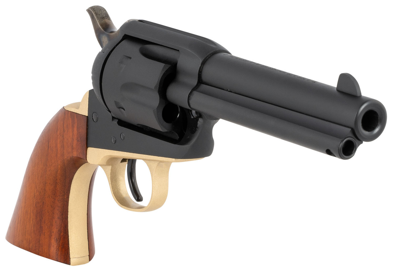 Taylors & Company Old Randall 357 Mag, 4.75" Barrel, Blued, Walnut Navy Size Grip, 6rd - Image 3