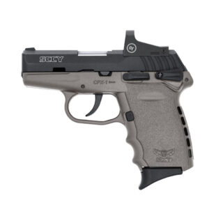 SCCY CPX-1 RD 9mm, 3.1" Barrel, Fixed Sights, CTS-1500, Gray, 10rd
