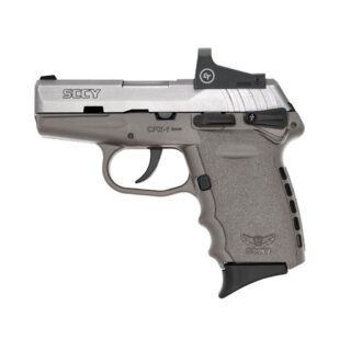 SCCY CPX-1 9mm, 3.1" Barrel, CTS-1500, MTS, Gray, 10rd