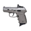 SCCY CPX-2TTSGRD CPX-2, 9mm 3.10" BBL, Stainless Steel Slide, Gray Grip, NMS CTS-1500 Red Dot, 10+1 - Image 2