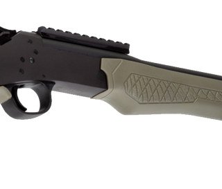 Rossi, Tuffy Turkey Gun, Single Shot, 410 Gauge, 26" Barrel, Black Color, Green Synthetic Stock, X-Full and Modified Choke Tubes, Fits Adult and Youth with Stock Extensions, 1Rd