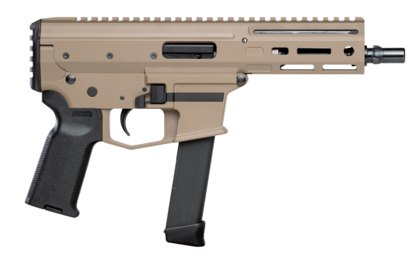 Angstadt Arms MDP-9 9mm, 6" Barrel, Flat Dark Earth, 17rd